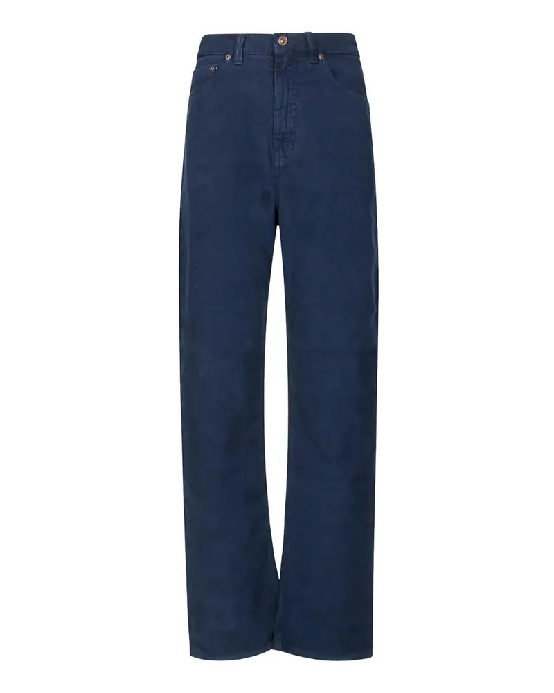 Victoria Beckham Straight Leg Jeans - Blau Blau