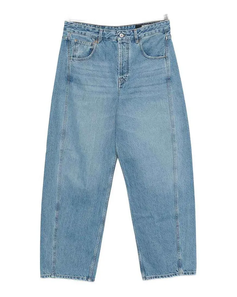 Jacquemus Straight Leg Jeans - Blau Blau