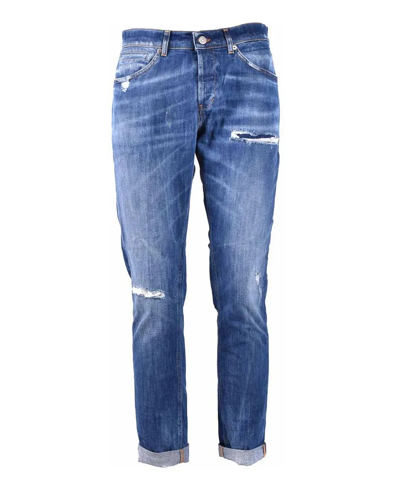 Dondup Bootcut Jeans - Blau Blau