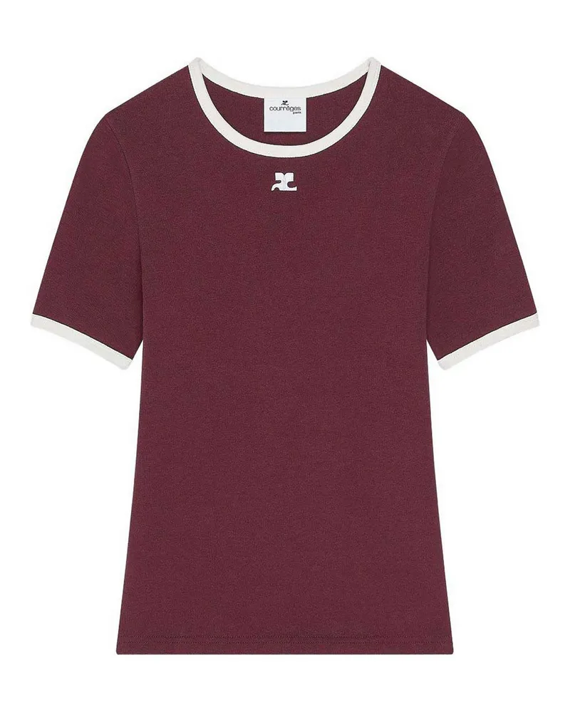 Courrèges T-Shirt - Rot Rot