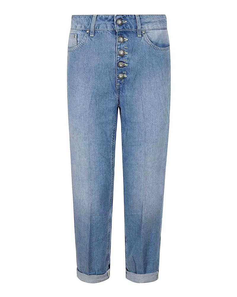 Dondup Straight Leg Jeans - Blau Blau