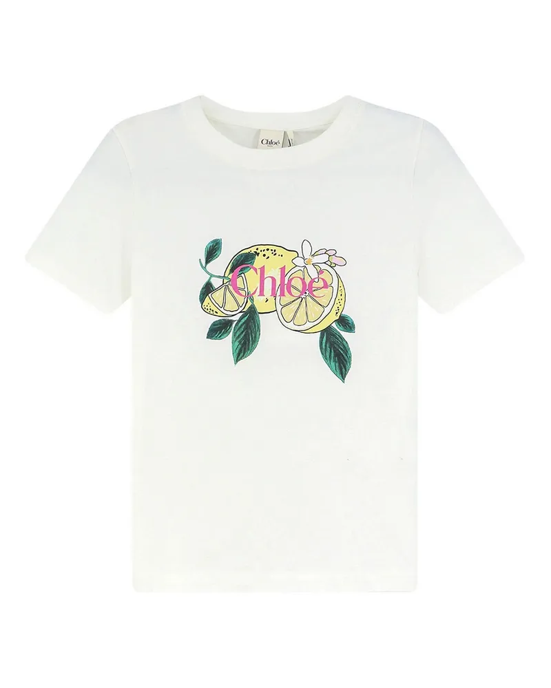Chloé T-Shirt - Weiß Weiß