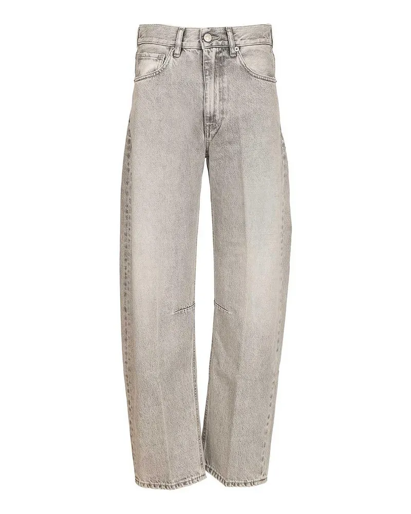 Mauro Grifoni Straight Leg Jeans - Grau Grau