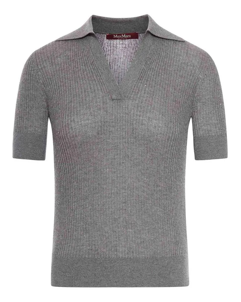 Max Mara Poloshirt - Grau Grau