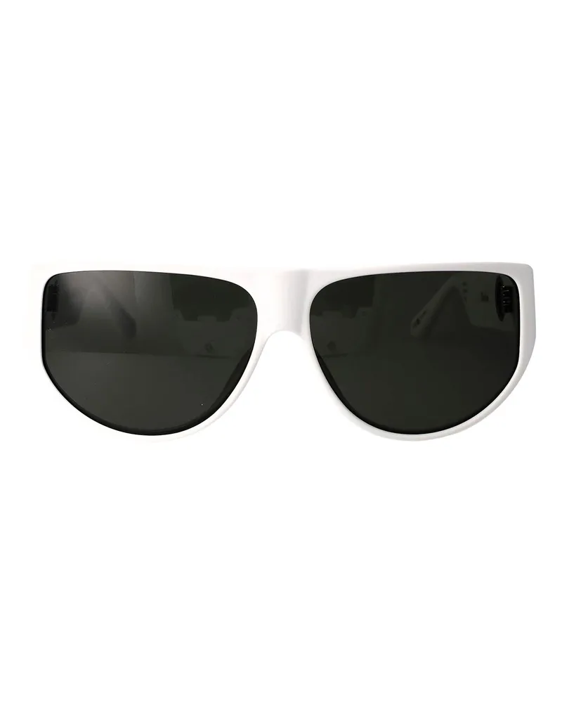 Linda Farrow Sonnenbrille - Weiß Weiß