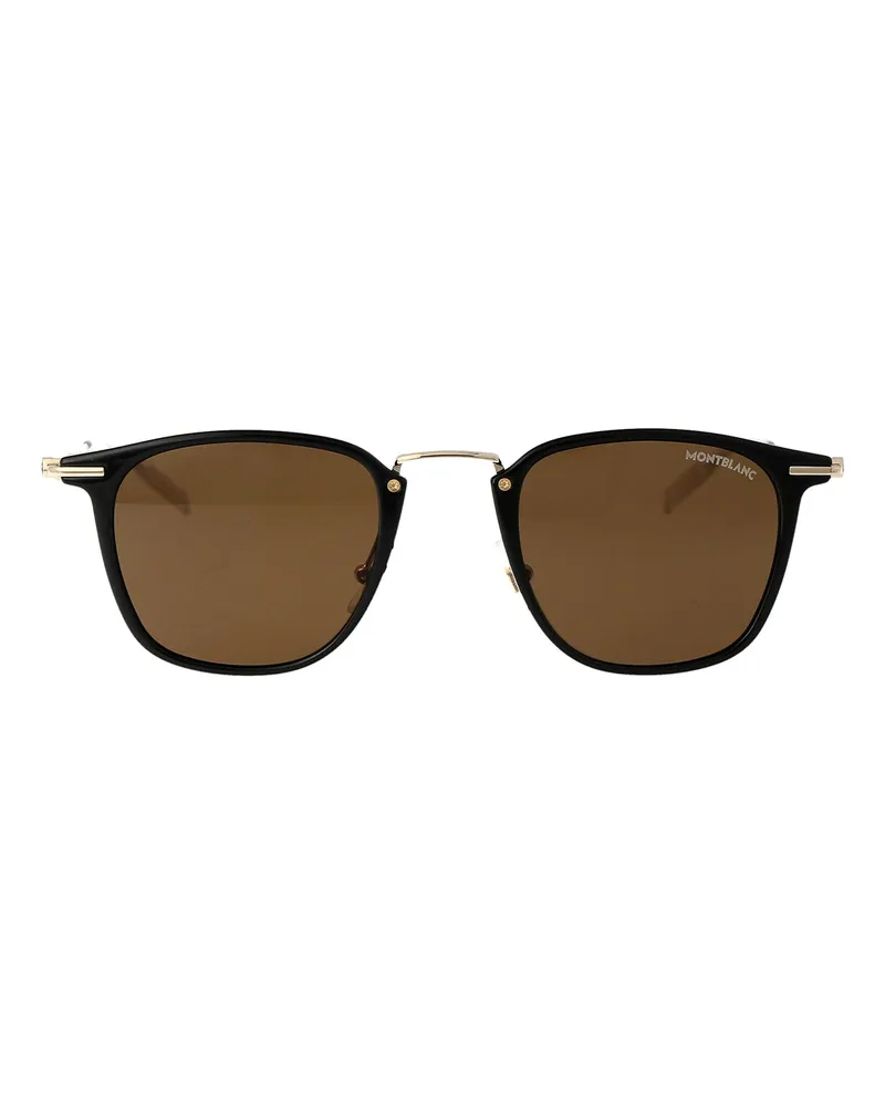 Montblanc Sonnenbrille - Schwarz Schwarz