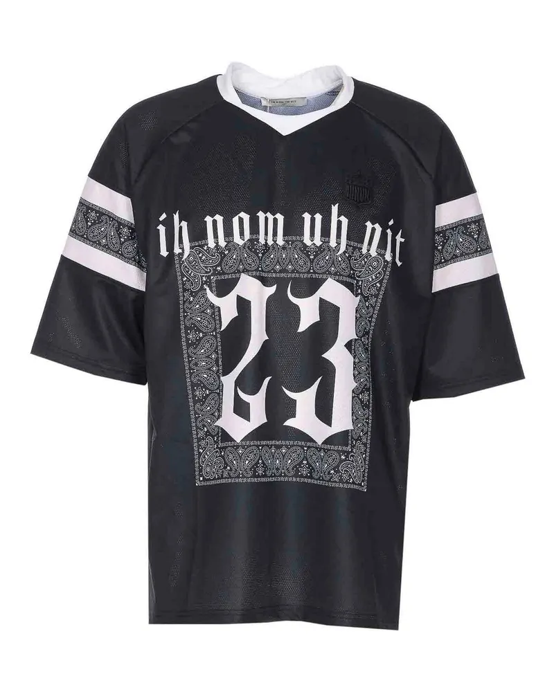 IH NOM UH NIT Rundhalspullover - Schwarz Schwarz