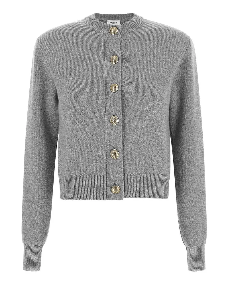 Balmain Cardigan - Grau Grau