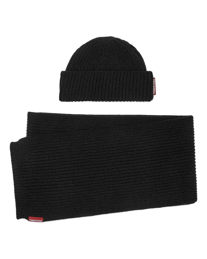 Dsquared2 Hut - Schwarz Schwarz