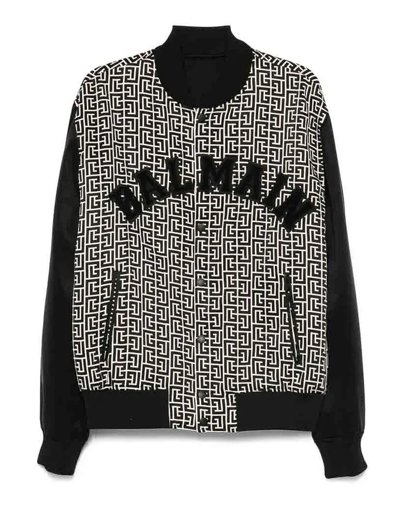 Balmain Bomberjacke - Schwarz Schwarz