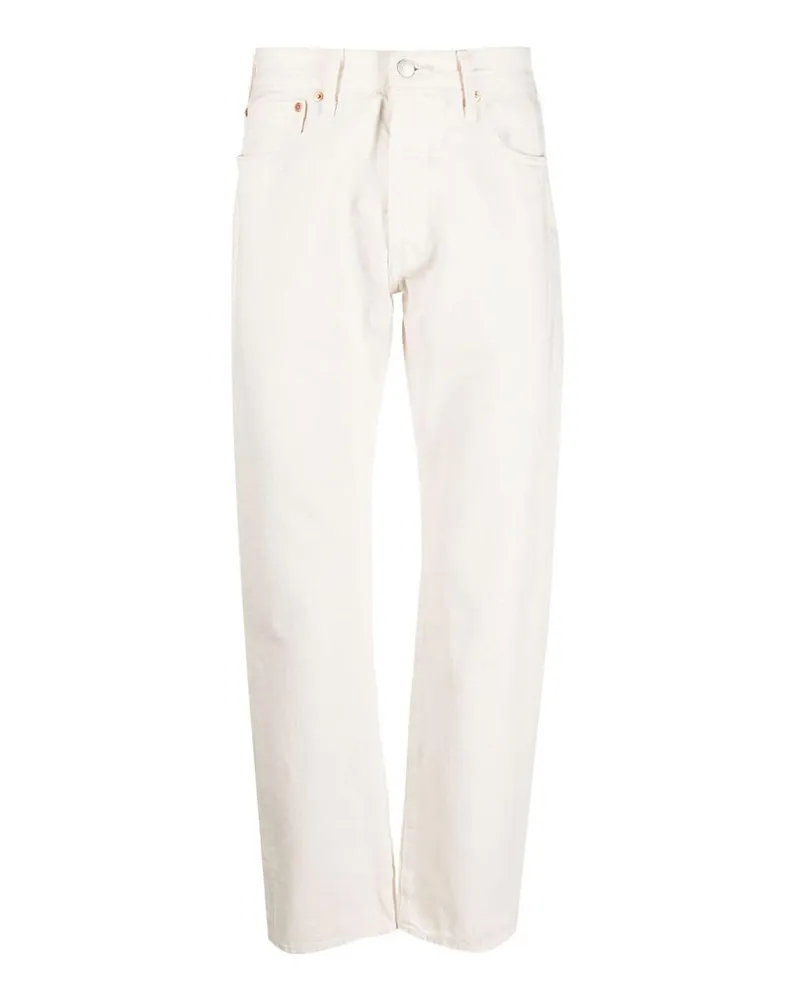 Levi's Straight Leg Jeans - Weiß Weiß