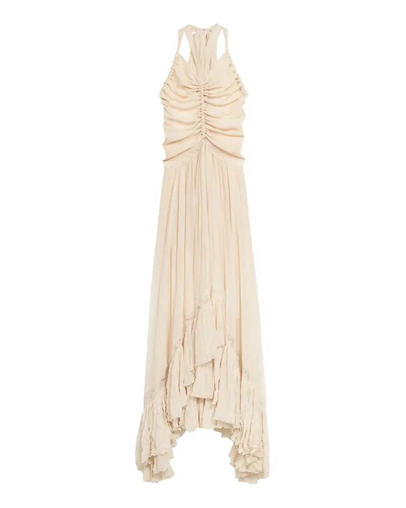 Blumarine Knielanges Kleid - Beige Beige
