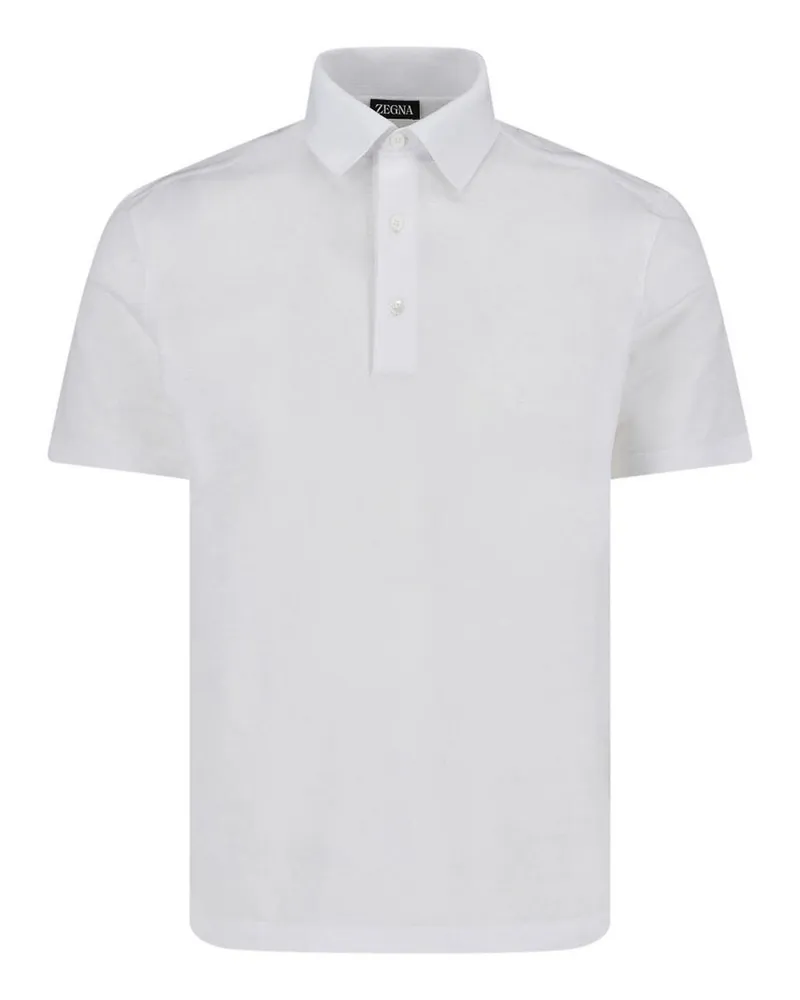 Ermenegildo Zegna Poloshirt - Weiß Weiß