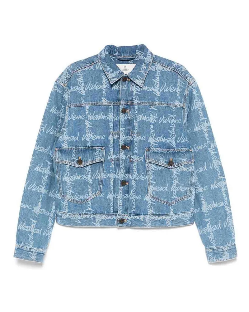 Vivienne Westwood Jeansjacke - Helles Jeansblau Helles