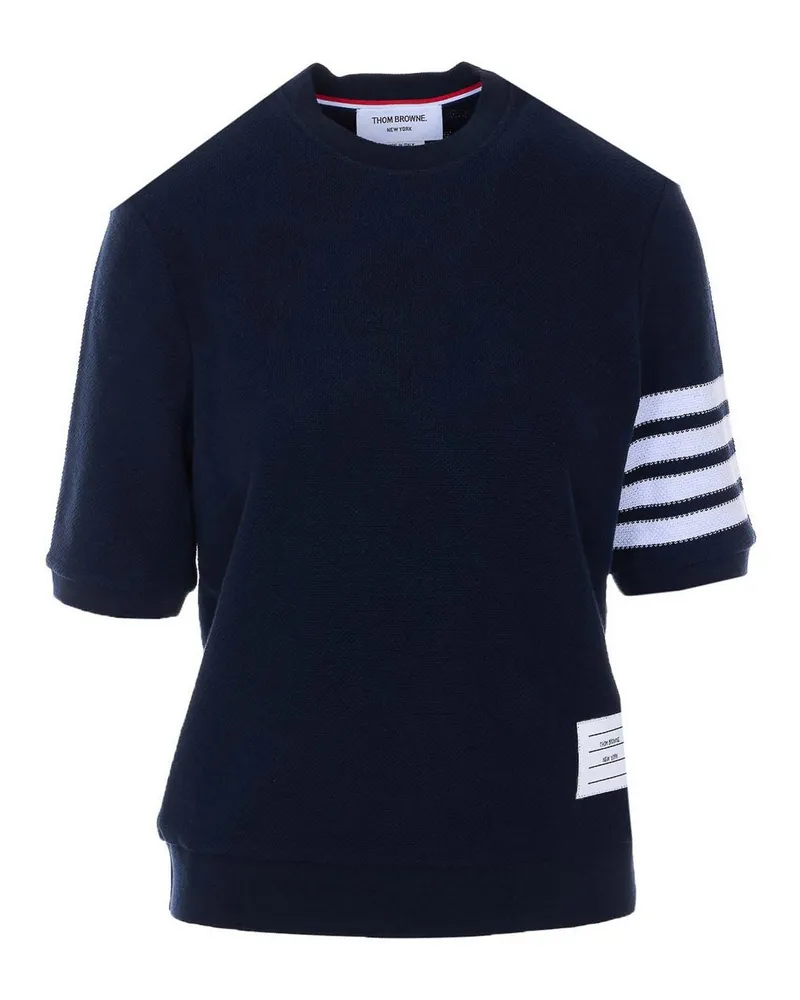Thom Browne T-Shirt - Blau Blau