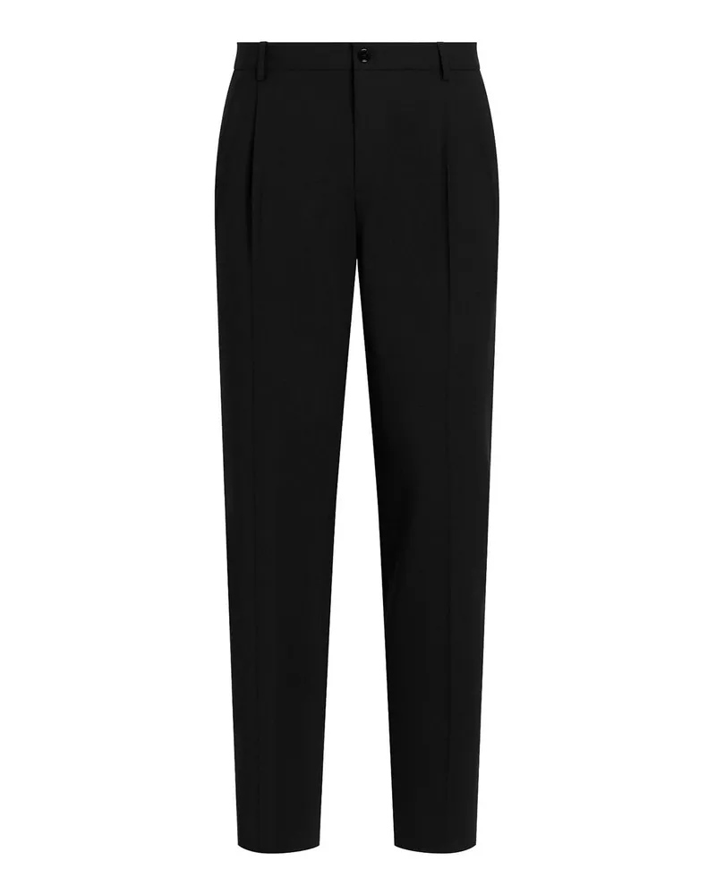 Dolce & Gabbana Casual Hose - Schwarz Schwarz