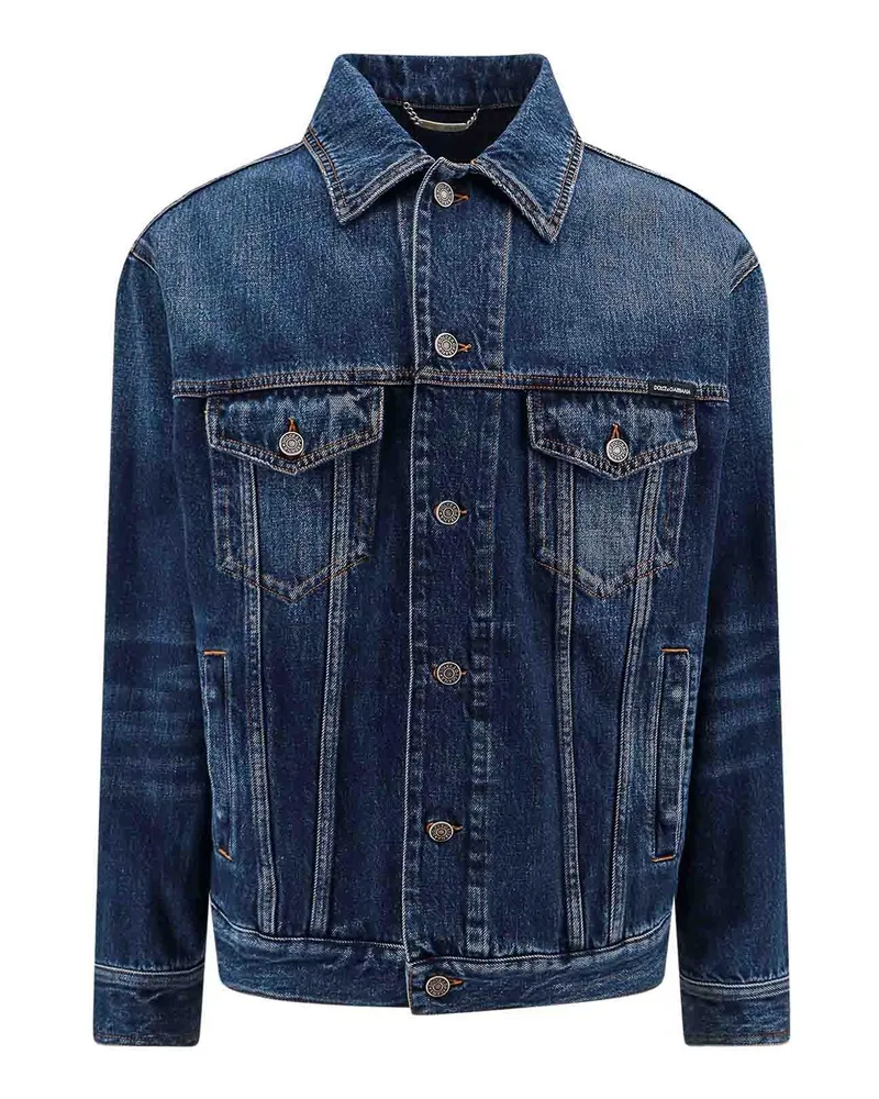 Dolce & Gabbana Casualjacke - Blau Blau