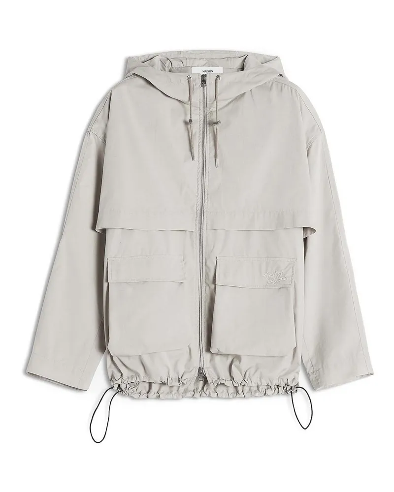 Kitsuné Casualjacke - Schwarz Grau