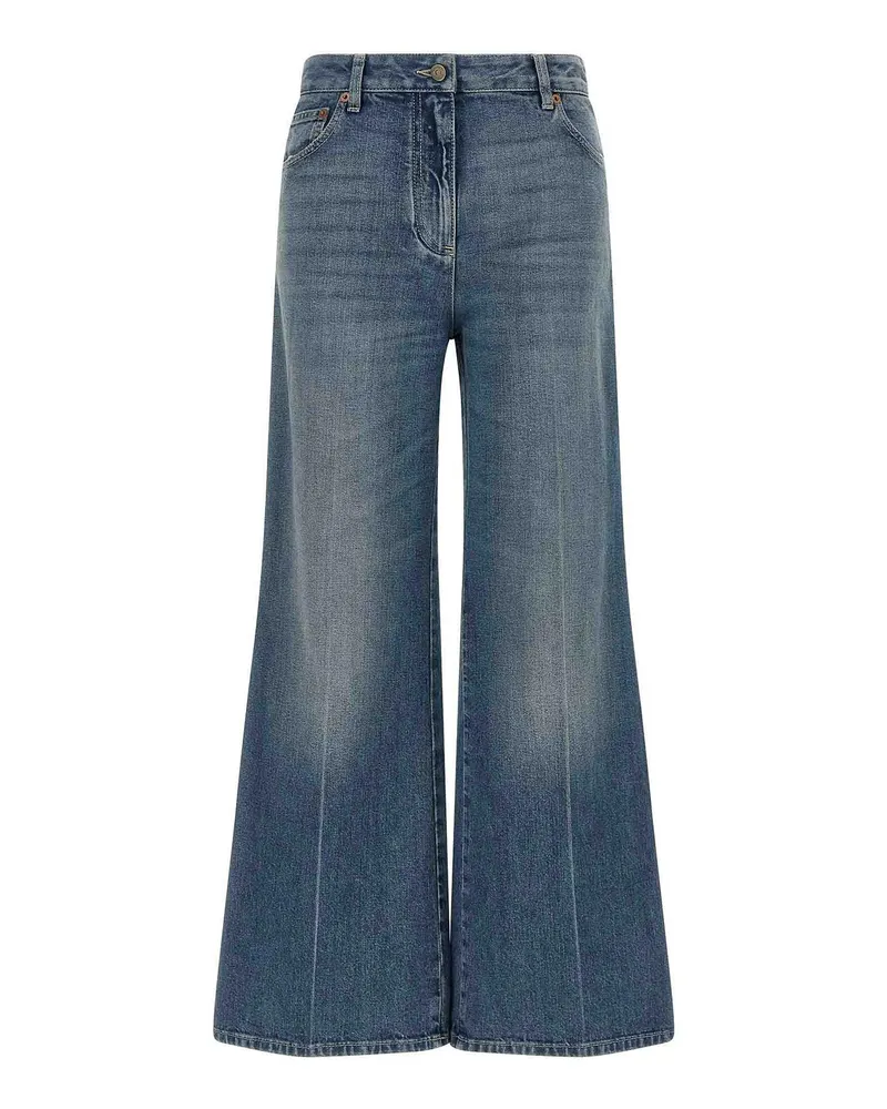 Valentino Garavani Schlagjeans - Blau Blau