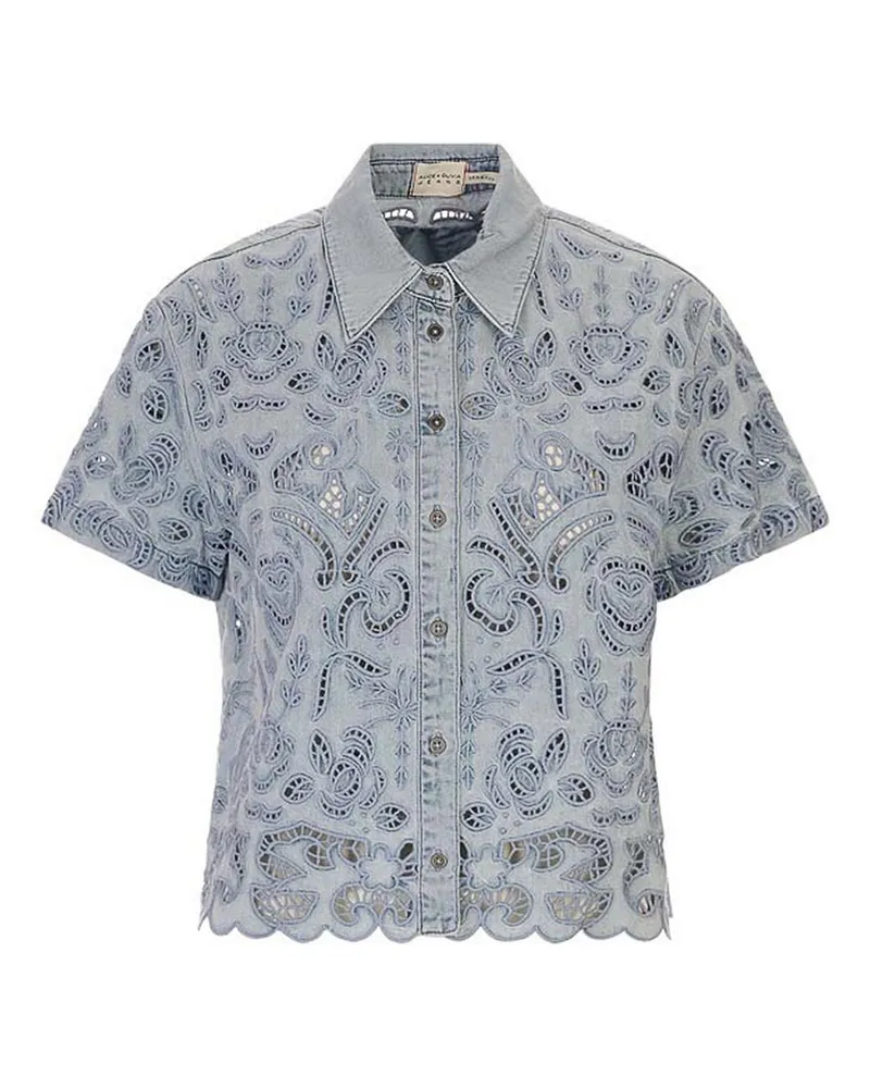 Alice + Olivia Hemd - Blau Blau