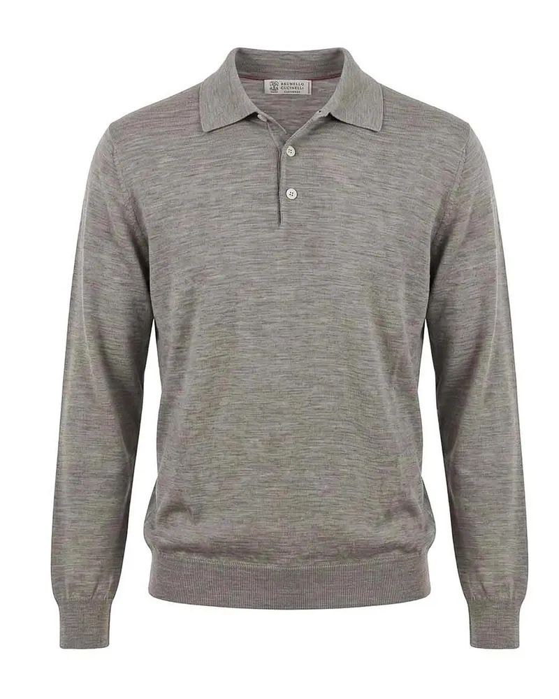 Brunello Cucinelli Poloshirt - Schwarz Schwarz