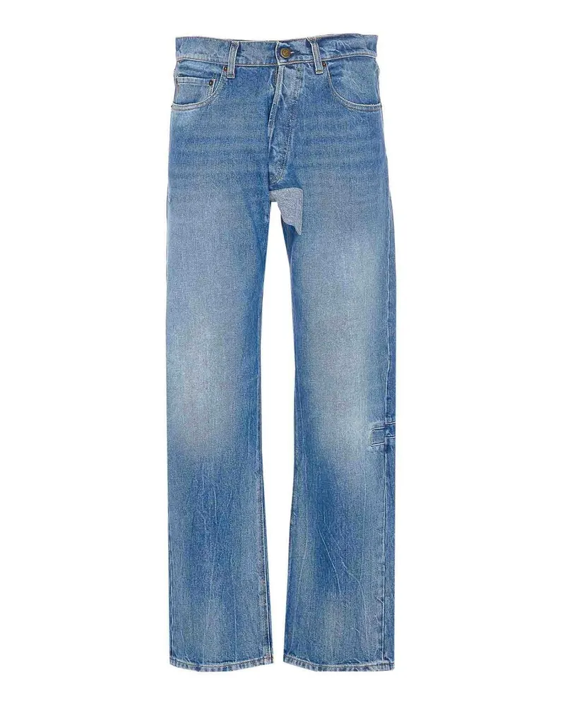 Maison Margiela Bootcut Jeans - Blau Blau