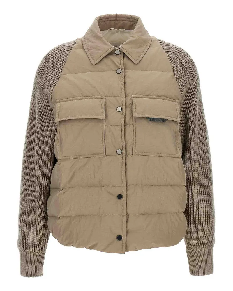 Brunello Cucinelli Daunenjacke - Beige Beige
