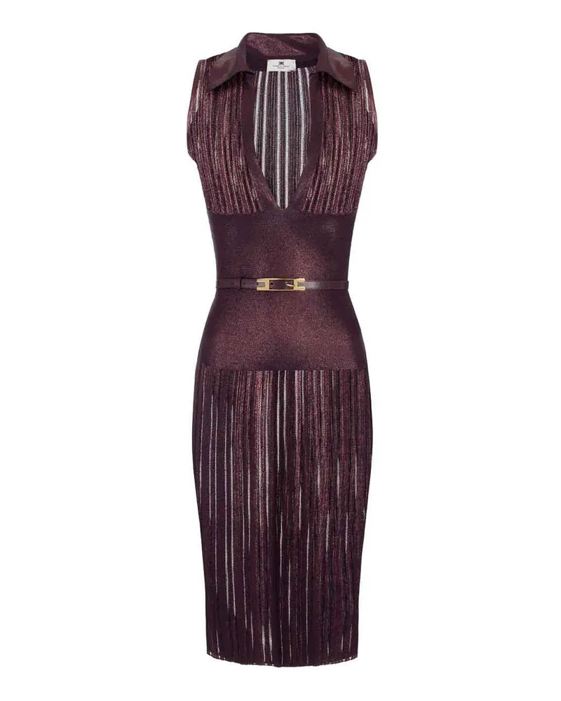 Elisabetta Franchi Knielanges Kleid - Rot Rot