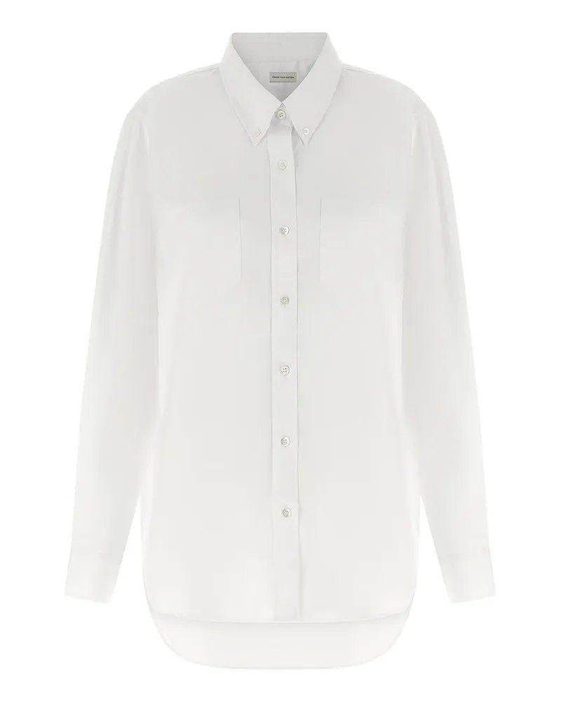 Dries van Noten Hemd - Weiß Weiß