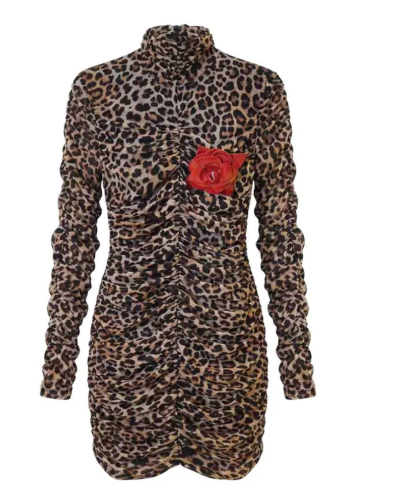 Blumarine Kurzes Kleid - Braun Braun