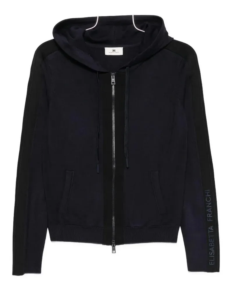 Elisabetta Franchi Rundhalspullover - Blau Blau