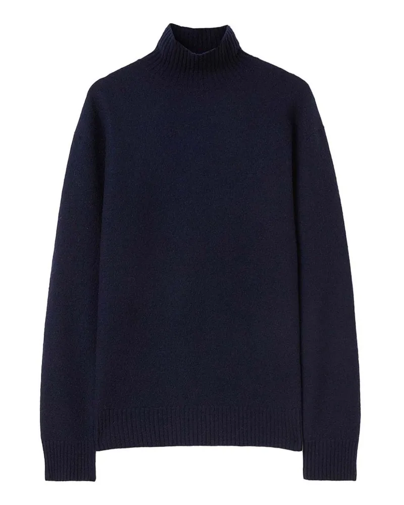 Jil Sander Rundhalspullover - Schwarz Schwarz