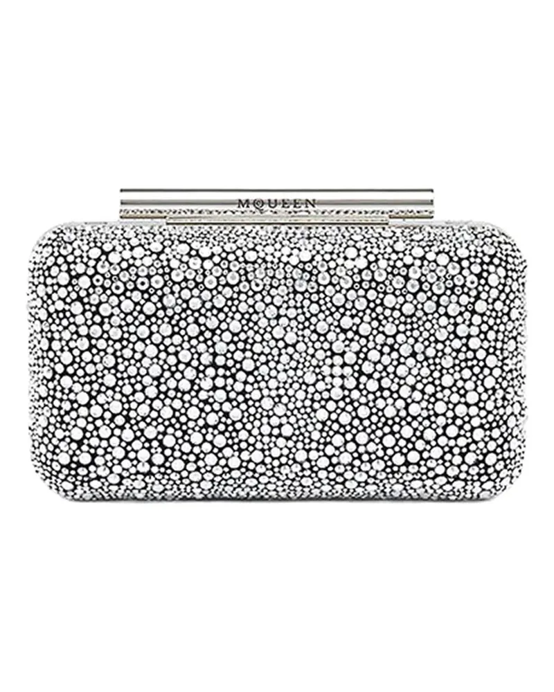 Alexander McQueen Clutch - Silber Silber