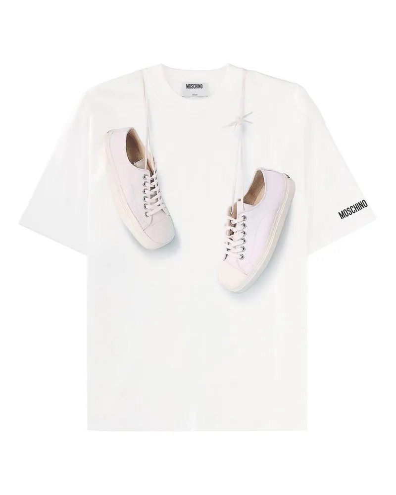 Moschino T-Shirt - Weiß Weiß