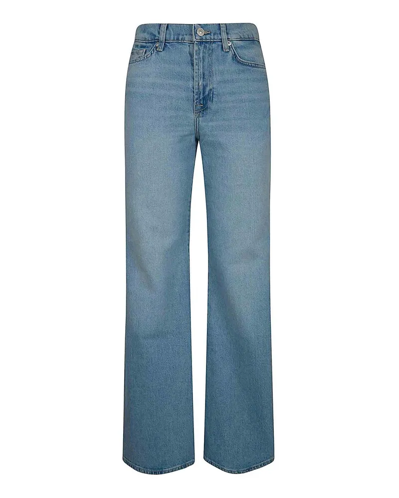 7 for all mankind Straight Leg Jeans - Blau Blau
