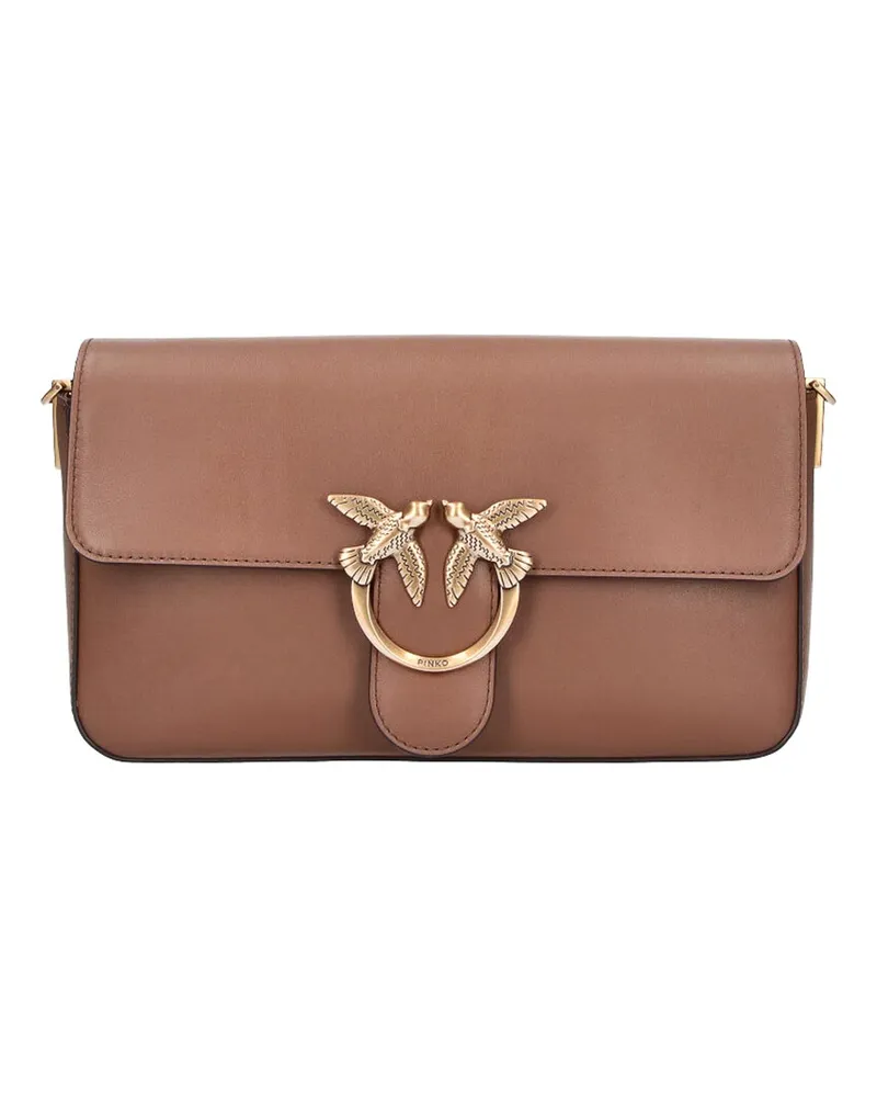 Pinko Schultertasche - Braun Braun