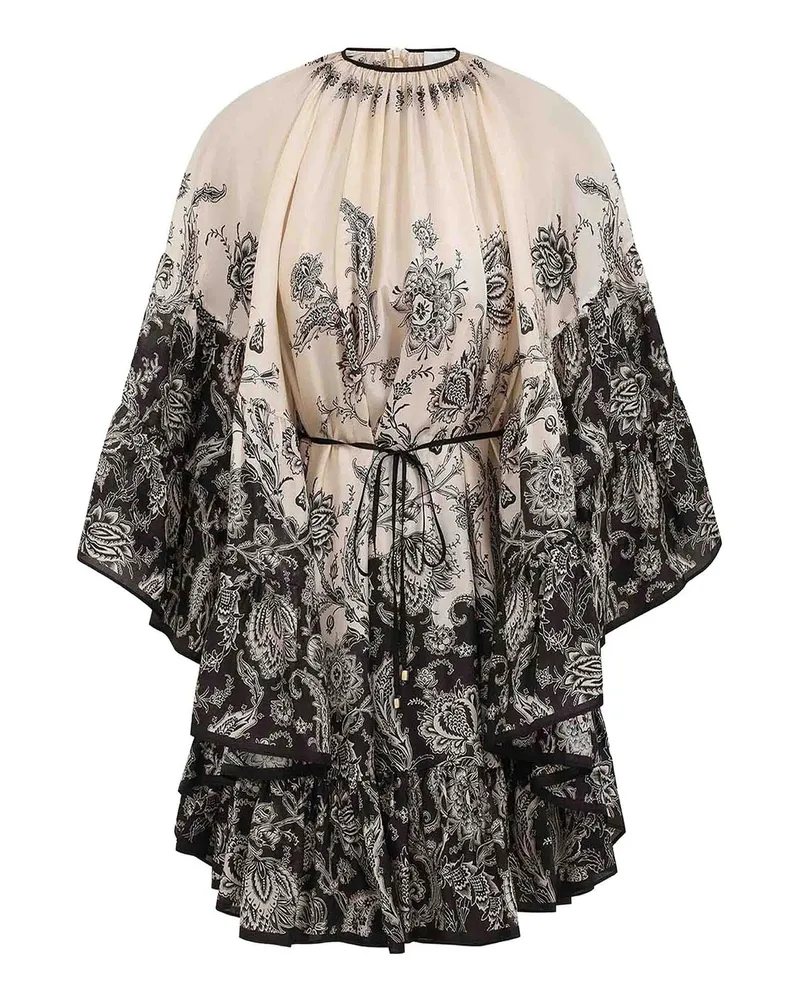 Zimmermann Kurzes Kleid - Beige Beige