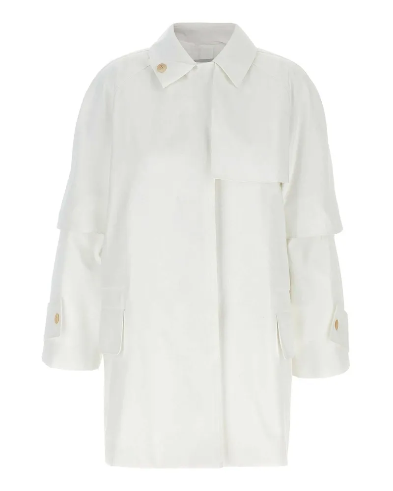 Max Mara Trenchcoat - Schwarz Weiß