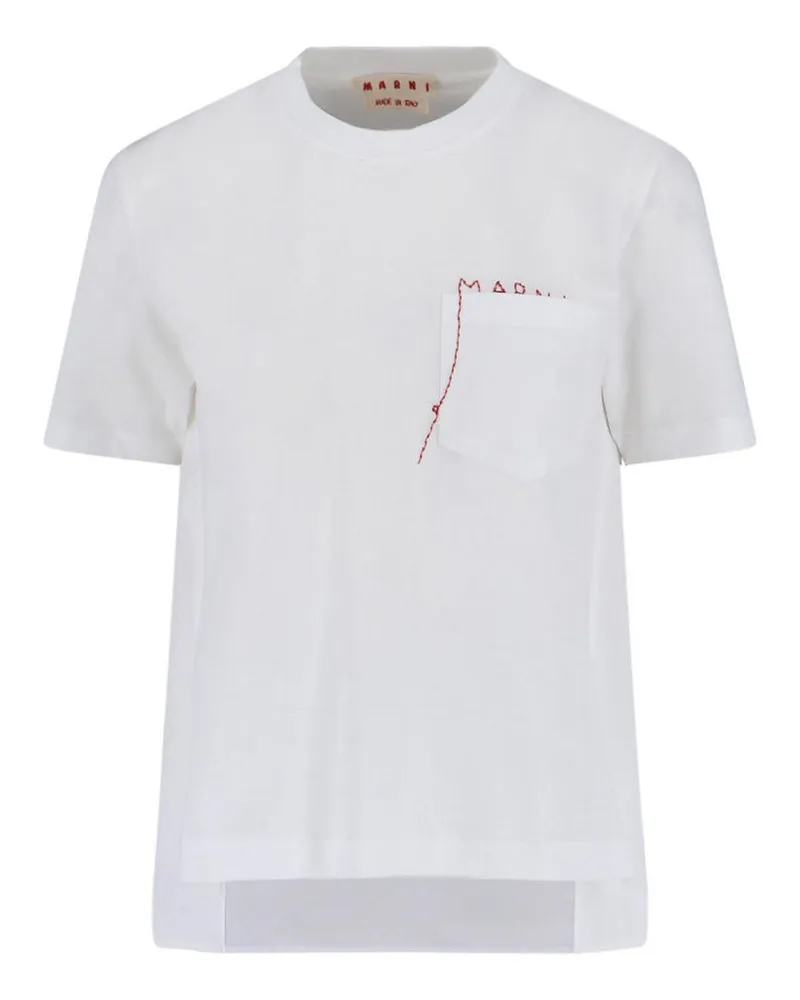 Marni T-Shirt - Weiß Weiß