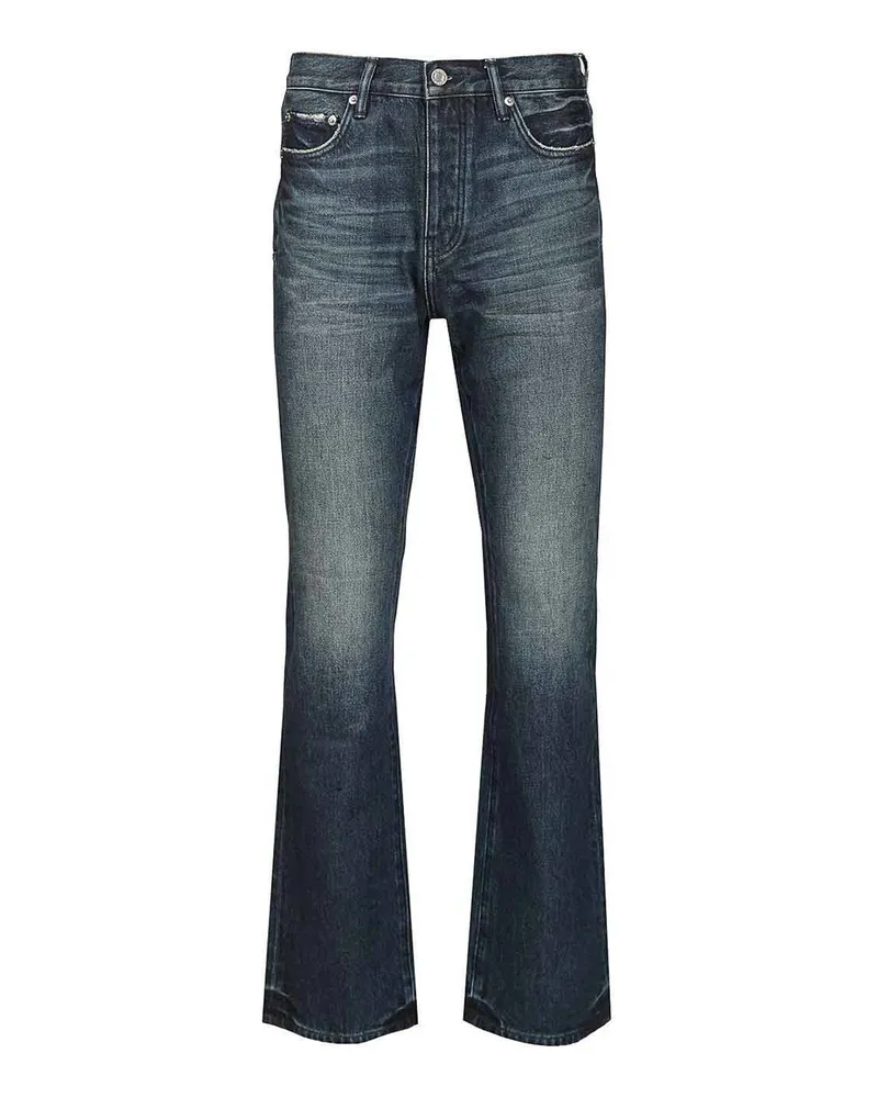PURPLE BRAND Straight Leg Jeans - Blau Blau