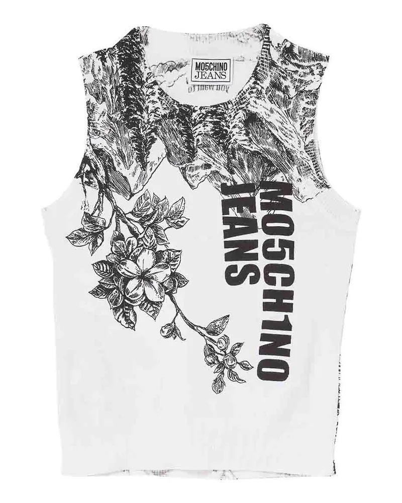 Moschino U-Boot-Pullover - Bunt Bunt