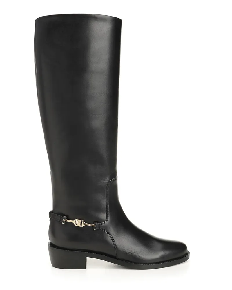 Ferragamo Stiefel - Schwarz Schwarz