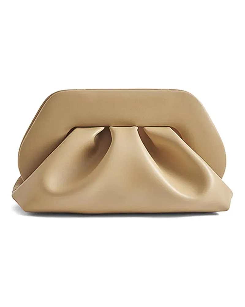 THEMOIRÈ Clutch - Braun Braun