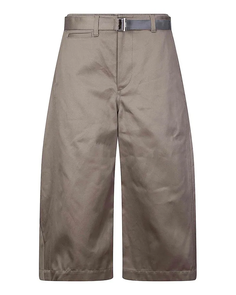 Sacai Casual Hose - Grau Grau