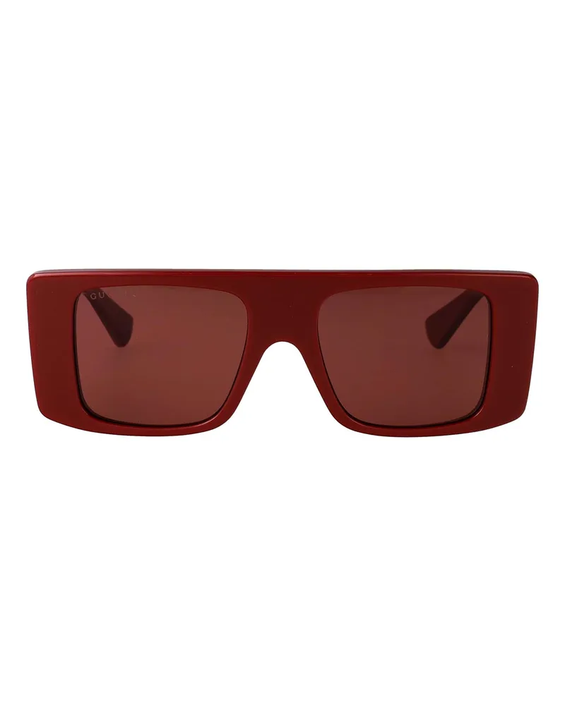 Gucci Sonnenbrille - Dunkelrot Dunkelrot