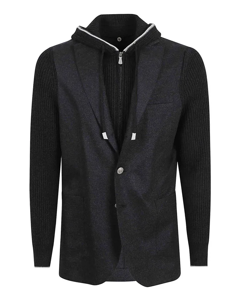 Eleventy Blazer - Grau Grau