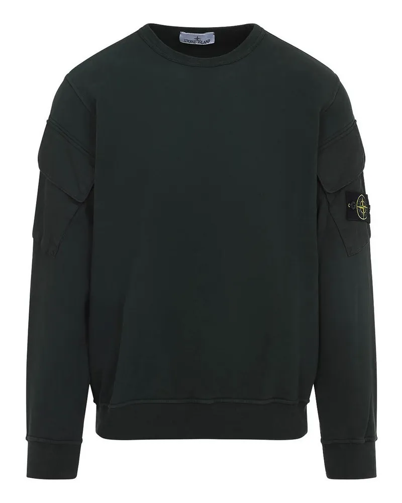 Stone Island Sweatshirt - Taupe Schwarz