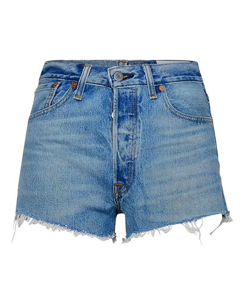 RE/DONE Shorts - Blau Blau