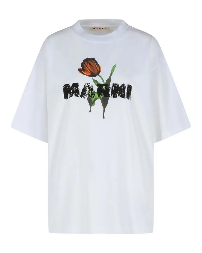 Marni T-Shirt - Weiß Weiß