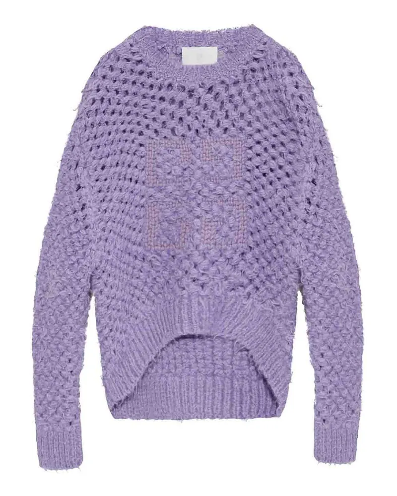 Givenchy Rundhalspullover - Hell-Lila Hell-lila